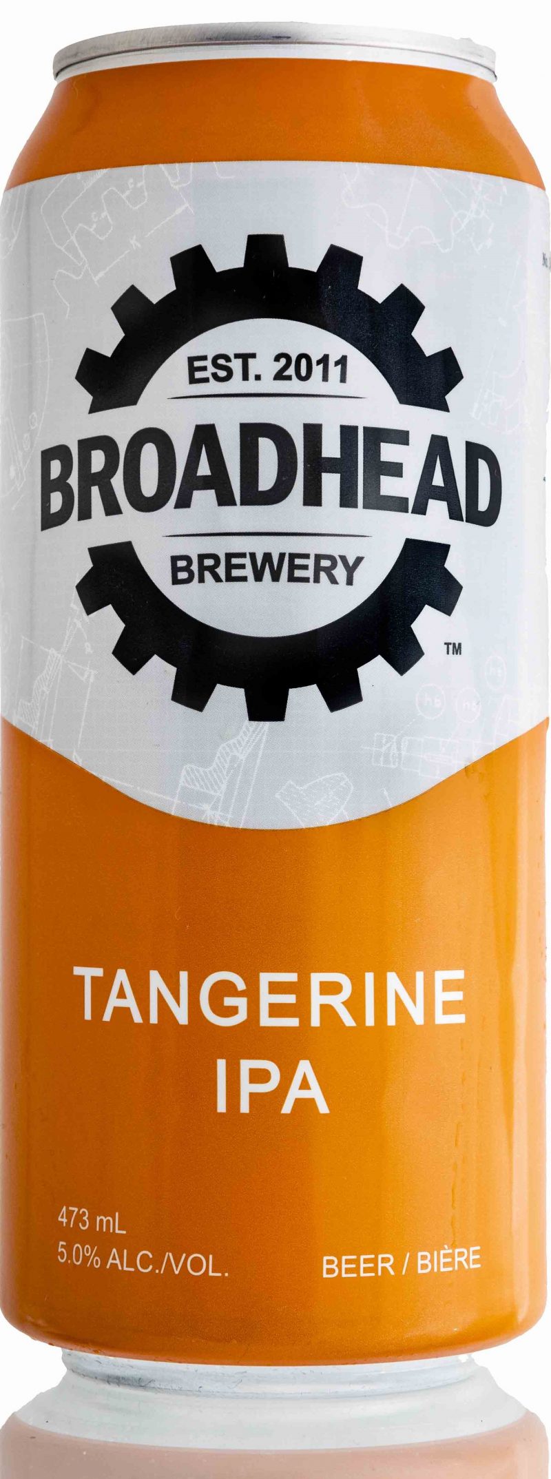 Tangerine IPA Broadhead Beer